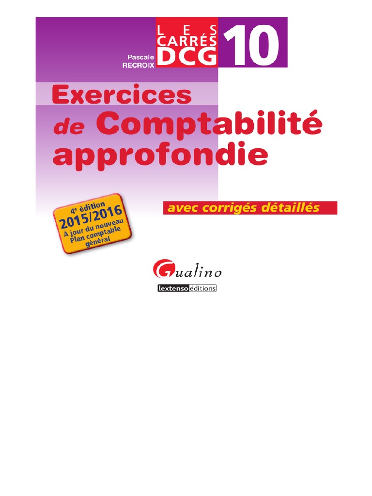 Les Carrés DCG 1 PDF PDF