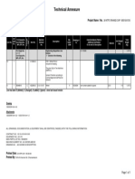 Technical Annexure Summary