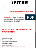 Fonctions Du Commerce de Gros Et Du Commerce de Détail PDF