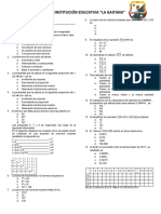 Prueba Saber 9°