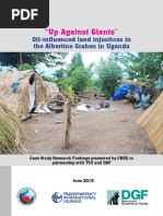 "Up Against Giants": Oil-Influenced Land Injustices in The Albertine Graben in Uganda