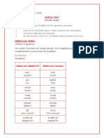 Tema 3 4togrado Simple Past PDF - Docx-2 Ingles PDF