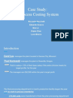 Case Study: Process Costing System: Riccardo Sacchetti Edoardo Scacco Qiao Li Ziqiao Zhao Luca Biazzo