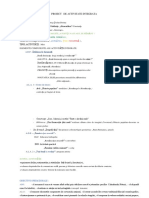 Proiect Activitate Integrata PDF