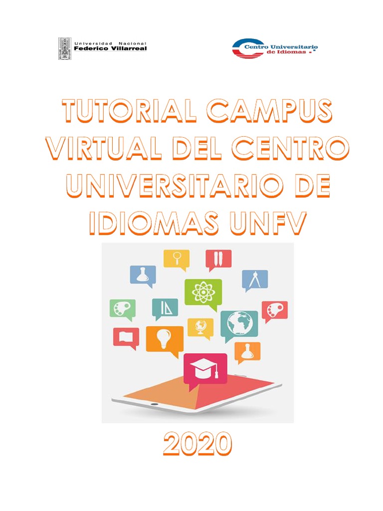 Tutorial Campus Virtual Idiomas UNFV | PDF | Chat en linea | Foro de ...