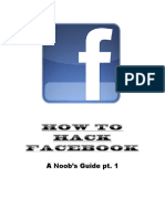 Noob's Guide to Hacking Facebook Accounts