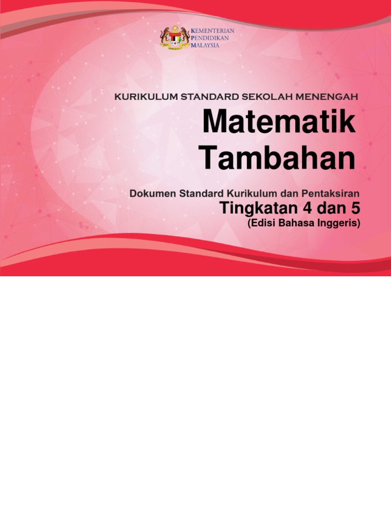 Additional Mathematics Form 5 Kssm / Form 5 Add Maths Chapter 2
