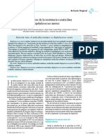 Bases Moleculares de La Resistencia A Meticilina en Staphylococcus Aureus 2018 PDF