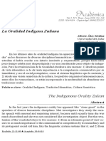 Dialnet LaOralidadIndigenaZuliana 3748200 PDF