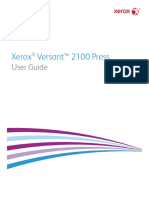 Xerox Versant™ 2100 Press: User Guide