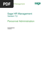 Sage HRM - Personnel Administration (Jul2015)