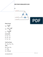 Three-Phase Unbalanced Load