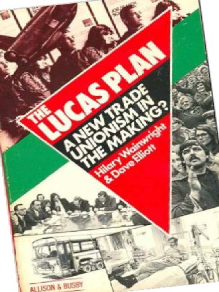 Hilary Wainwright The Lucas Plan Pdf Trade Union Labour Party Uk
