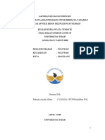 Laporan Kuliah Kerja Nyata Universitas Tidar 2020