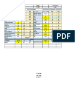 Male Patient Health Report Summary