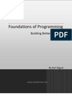 FoundationsOfProgramming