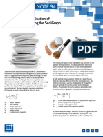 Application Note 94: Particle Size Determination of Porous Powders Using The Sedigraph