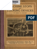 Machine Stops-Trips and Locking Devices 1913 PDF