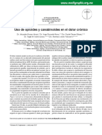 Uso de Opioides y Canabinoides en El Dolor Crónico PDF