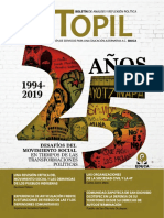 El Topil 37. - Desafíos Del Movimiento Social en Tiempos de Las Transformaciones Políticas (1994 - 2019)