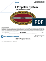 568F-1 Propeller System: Line Maintenance (ATR)
