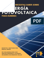 Energía Solar Fotovoltaica - Borja Perez