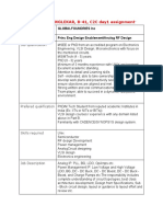 SAURABH KORANGLEKAR, B-41, C2C Day1 Assignment: Company Name Job Title Job Qualification