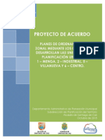 Proyecto de Acuerdo 084 - UPU 1, 2, 5 y 6