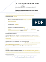 Fiche D'évaluation Pour La Plateforme