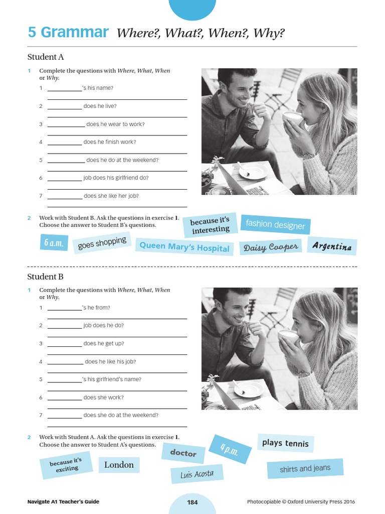 5 Where, What, When, Why PDF | PDF