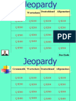 Jeopardy-Game 6kl