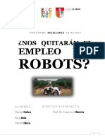 ¿Nos quitarán el empleo los robots¿