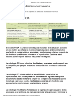 MODELO FODA - Administración Gerencial