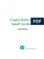 Useful Herbs For Small Gardens: - Anna Brazier