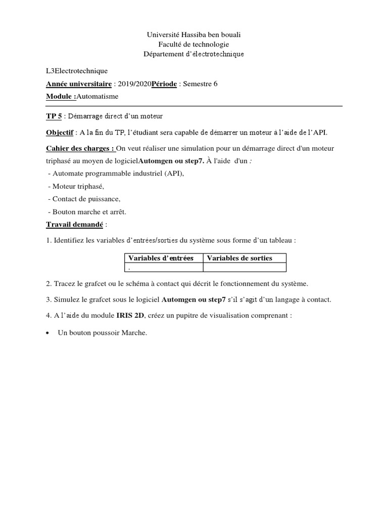 TP 5 PDF | PDF | Ordinateurs | Technologie et ingénierie