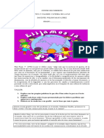 Taller Sobre La Paz, Etica Segundo Periodo Periodo.