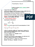 Polyéthylène Glycol PDF
