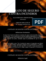 Contrato de Seguro Contra Incendio