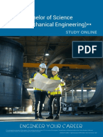 Bachelor of Science (Mechanical Engineering) : Engineer Your Career