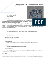 Equipment D6 / Mandalorian Armor