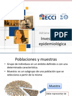 Estudios investigación Epidemiológica