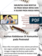 Kel 2 Aspek Komunitas Dan Bentuk Diskriminasi Pada Masa Nifas