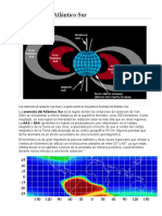 Región con baja intensidad magnética