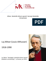 Ideološki Državni Aparati I Koncept Ideološke Interpelacije