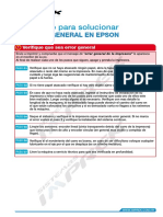 Solucion de Error General Epson