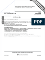 University of Cambridge International Examinations General Certificate of Education Advanced Subsidiary Level