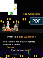 Tag Questions Fun Activities Games Grammar Drills - 55443
