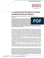 2019 - 11 - SR - An Assessment of TC Rainfall Erosivity For Taiwan