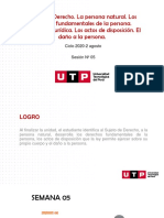 Sesion 5 Derecho de Personas PDF