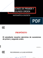 Sucesiones de Primer y Segundo Orden PDF